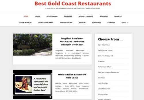 Gold Coast Local Business Website Design